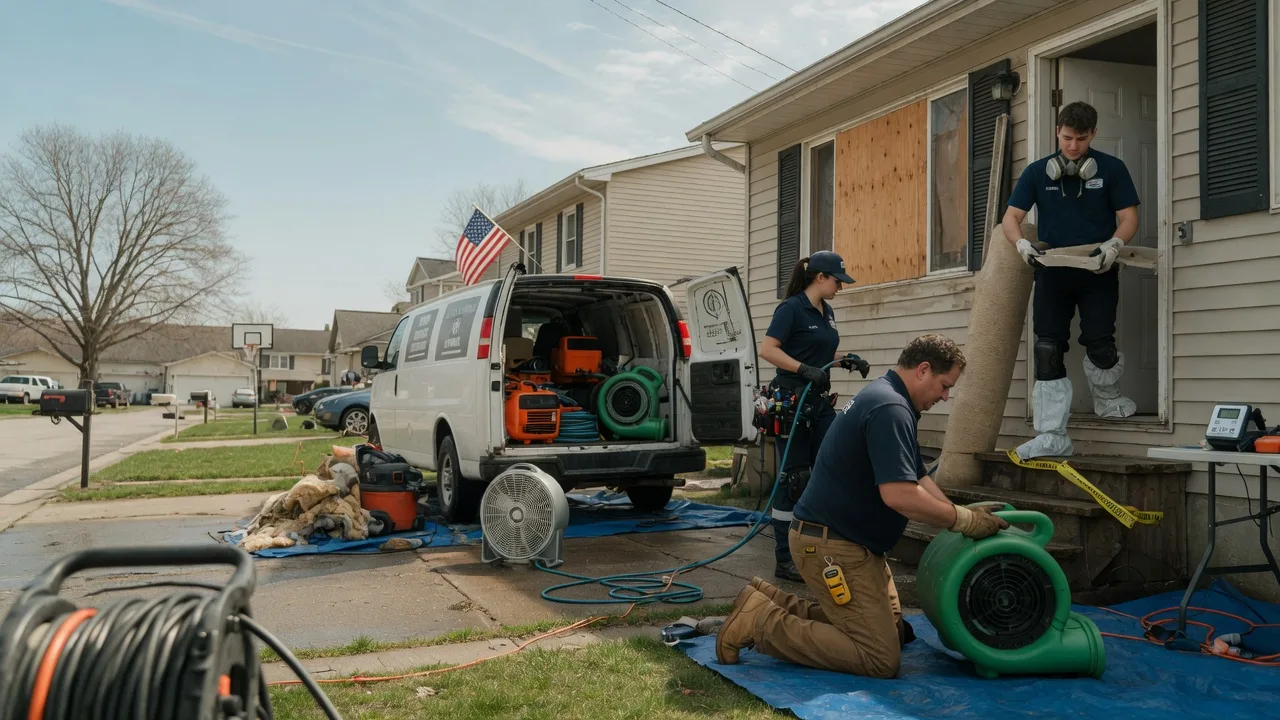 Water Damage Restoration in Jeffersonville, OH near me